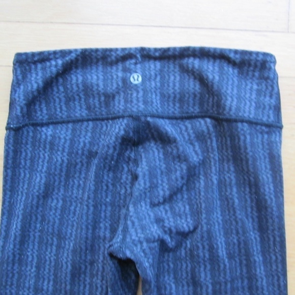 Lululemon Wunder Under Pant Leggings Ziggy Wee September Black / Black SZ 6 - 8? - Picture 5 of 8